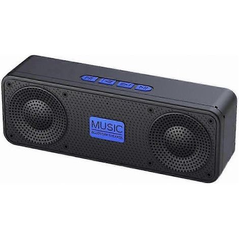 Radio FM portable avec haut-parleur sans fil Bluetooth 5.0 TWS. son stéréo. longue autonomie. idéale pour une utilisation en extérieur. (1/5)
