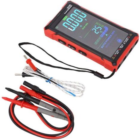 Multimètre Numérique Intelligent Tactile Rechargeable Grand Écran Haute Précision Testeur Automatique Sans Combustion (1/4)