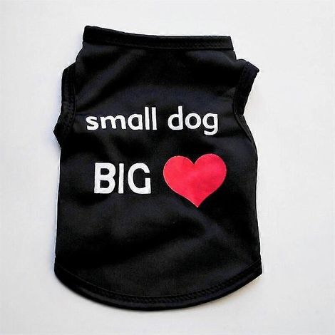 Ropa de verano para perros Camiseta para mascotas Lindo chaleco estampado para perros pequeños y medianos Accesorios para cachorros y gatos Chaleco de algodón Ropa Disfraces 20 (1/5)