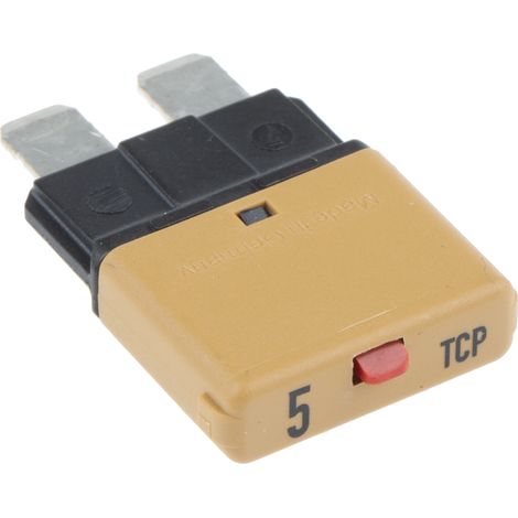 Disjoncteur thermique Phoenix Contact TCP5/DC32V, 5A, 1 pôle, 32V c.c. ( Prix pour Paquet de 5 )