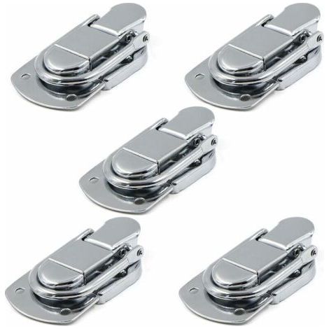 5pcs Lever Closure Hinge Lock for Gift Boxes, Gift Boxes, Drawers, Cabinets, Medical Kits, Tool Boxes (1/5)