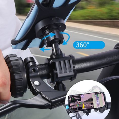 (Exklusiv bei CX Mexiko) Drehbarer Handyhalter für Elektrofahrzeuge und Navigationssysteme (abnehmbares Silikonarmband W420) (1/5)