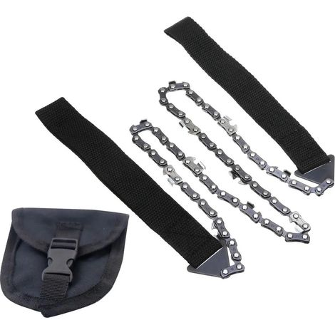 Tronçonneuse de poche avec poignées, kit de scie manuelle