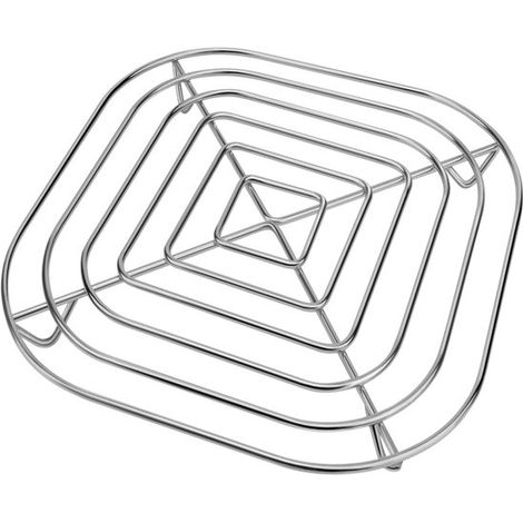Cestello di ricambio per friggitrice ad aria, cottura uniforme, acciaio inox 304, 20 x 20 x 2 cm (1/5)