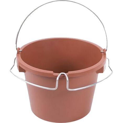 Secchio supporto porta attrezzi manico in acciaio 27 lt. utensili (1/5)