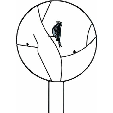 Metall-Gartenspalier für Kletterpflanzen, langlebige, rostbeständige Pflanzenstütze aus Metall für Blühpflanzen, Topfpflanzen, Ranken und Blumen.
