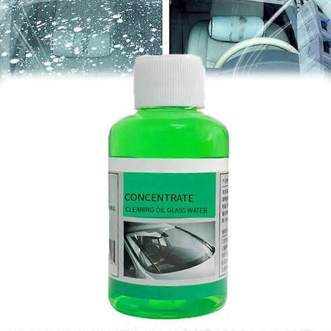 Concentré nettoyant puissant pour éliminer les films d'huile sur les voitures et les pare-brise. (1/4)