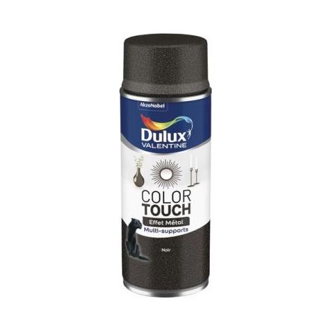 Aerosol Color Touch Metallischer Schwarz Effekt 400ml - Dulux Valentine