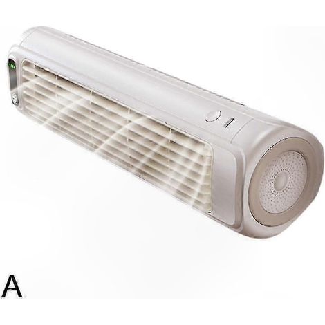 Tragbarer 3-stufiger Ventilator, leise für Büro und Zuhause, individuell einstellbarer Luftstrom. (1/5)