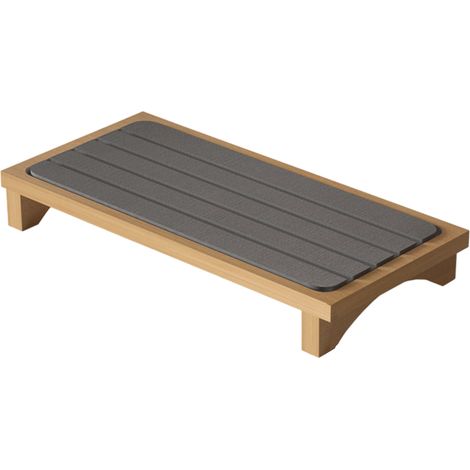 Organizzatore per lavello ad asciugatura rapida, pietra di terra diatomacea ad asciugatura rapida, porta spugna da cucina, contenitore assorbente per lavello per piano di lavoro bagno moderno, porta s