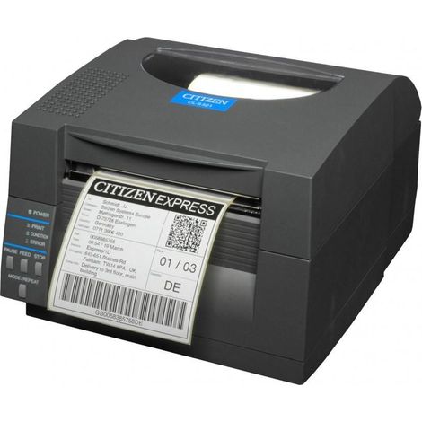 Citizen CL-S521II impresora de etiquetas Térmica directa 203 x 203 DPI 150 mm/s Alámbrico