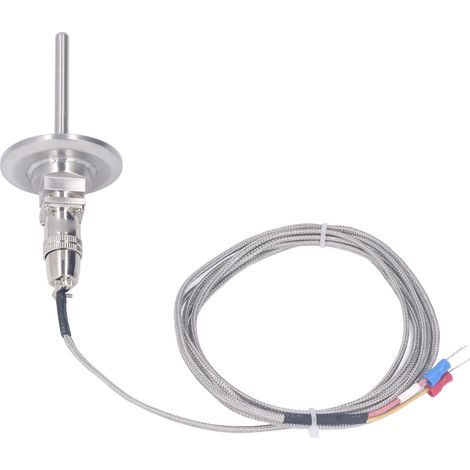 Capteur de température à thermocouple à connexion rapide de type K, connecteur rapide haute température 6 mmD 60 mmL, prise aviation, thermocouple 2 m, étanche, haute température et connecteur détacha (1/5)