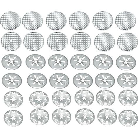 Kit de Reparation de Bouclier Thermique 36 Pieces pour Voiture Plaques de Protection Thermique et Disques de Serrage Rondelles de Verrouillage Clips de Fixation Moteur Entretien Automobile (1/5)