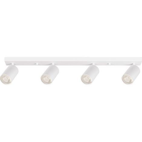 Spot LED en Saillie 4xGU10 IP20 Orientable 35W max – Blanc (1/3)