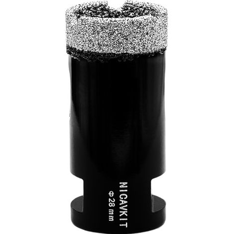 Foret diamanté pour carrelage - 28 mm - Scie cloche diamantée M14 - Pour porcelaine, carrelage, granit, marbre (1/5)