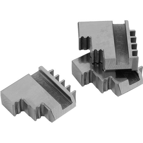 Lot de 3 paires de mors extérieurs K11-80 à centrage automatique pour tour à métaux, outil d'usinage des métaux