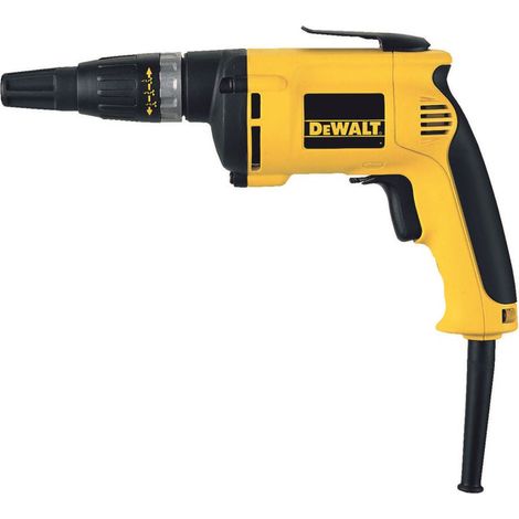 Dewalt – Visseuse à plaque de plâtre 540 W – Vitesse 4000 tr/min – Couple 10 Nm – Nez réglable pour profondeur uniforme (1/3)