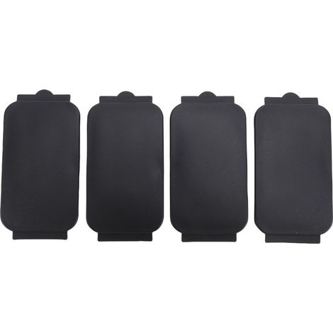 4 capuchons de rails de plateau de camion FL3Z99290D90AB, bouchons de rails de plateau en plastique, couvercles de poches de piquet de rechange pour F-250 F-350 2017-2024 (1/5)