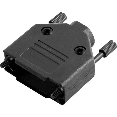Capot SUB-D 9 pôles encitech DTPK-P-09-BK-K 6560-0108-01 matière plastique 180 ° noir 1 pc(s) X953561 (1/2)