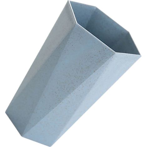 Verre à Brosse à Dents Bleu Rhombique Multifonction Solide Léger Élégant Verre à Rincer pour Salle de Bain Maison (1/5)