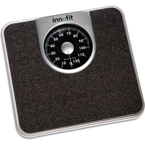 Innofit INN-104 balance Noir, Gris, Argent Pèse-personne mécanique