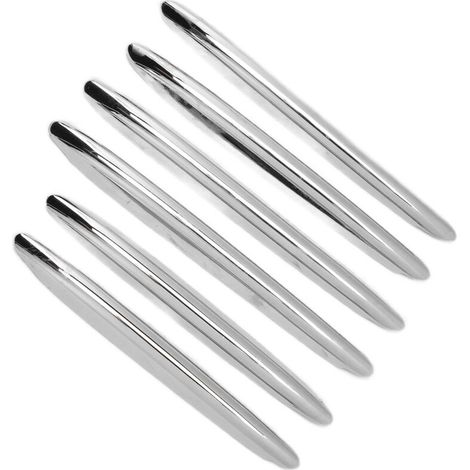 Set di 6 elementi cromati per la finitura del cofano motore di Mercedes Benz R172 SLK 2011-2019 (1/5)