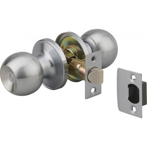 Serratura con scrocco, cromo opaco, asse regolabile 60/70 mm – THIRARD (1/2)