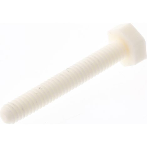 Vis à tête hexagonale, Céramique Brut, M4 x 25mm ( Prix pour 1 ) (1/2)