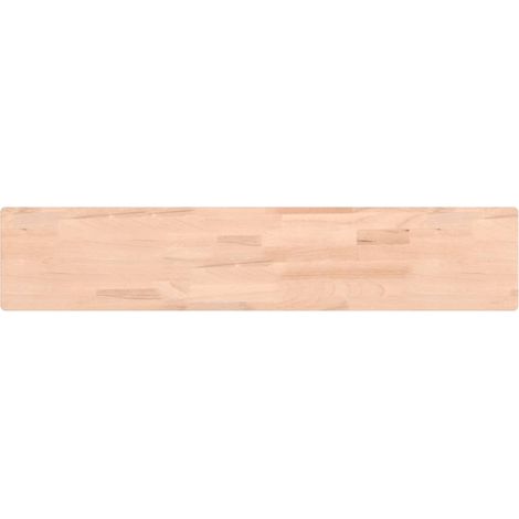 Mensola a Parete 100x20x4 cm in Legno Massello di Faggio vidaXL (1/5)