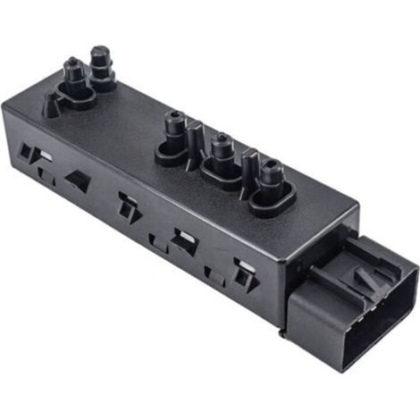 Driver's Side Left Front Seat Switch 10-Pin Black ON-OFF Push Button for Buick Chevy Cadillac GMC (1/4)