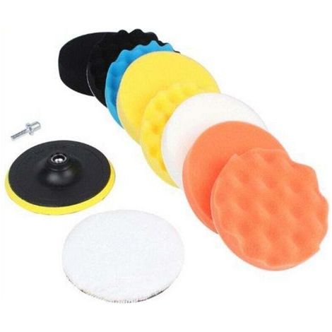 Kit de tampons de polissage pour voiture,22 pièces, Kit d'éponges de forage, mousse de scellage pour carrosserie, disques de polissage (1/5)