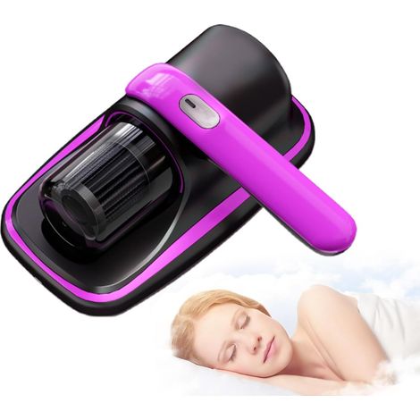 Matratzenstaubsauger – Handstaubsauger mit UV-Licht, leistungsstarker Staubentferner für Bett, Sofa und Teppich Kabelloser Matratzenstaubsauger (1/5)