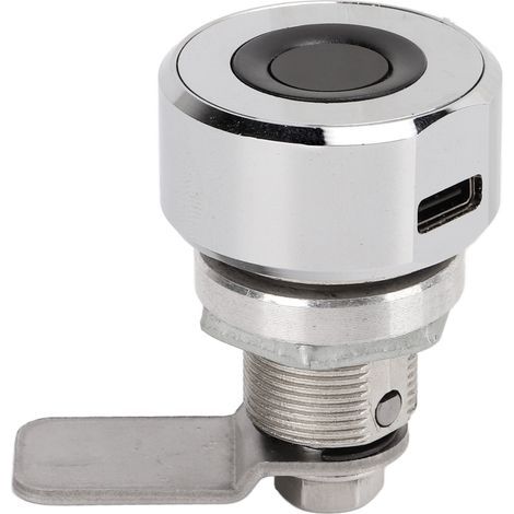 Serrure à empreintes digitales, chargement USB, verrouillage de reconnaissance de 0,5 secondes pour tiroirs, armoires de bureau (1/5)