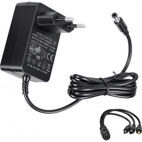 12.6V 2A Adaptateur Secteur Alimentation Chargeur électronique Batterie (1/5)