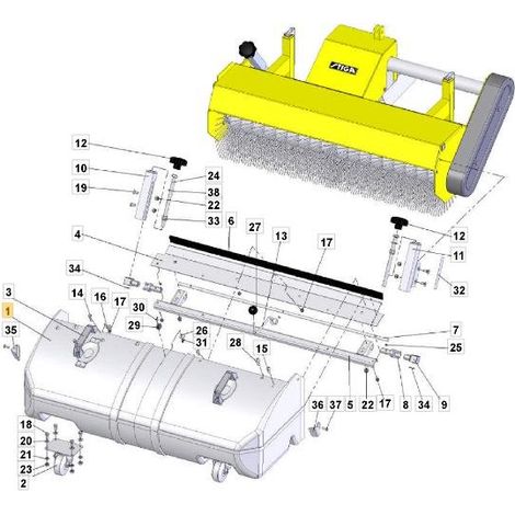 PROTEZIONE ORIGINALE STIGA - 118890103/0