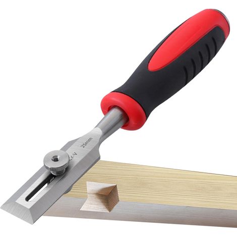 Ciseau à bois - Ciseau à bois professionnel avec limiteur réglable, Outils pour le travail du bois, Outils à main, Ciseau d'angle de sculpture sur bois, encadrement (1/5)