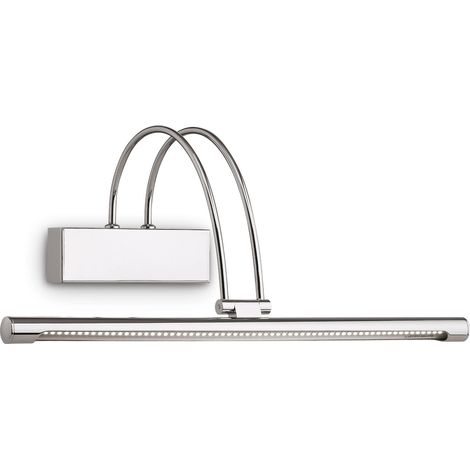 Ideal Lux Bow - Applique murale LED Medium Picture Chrome (1/4)