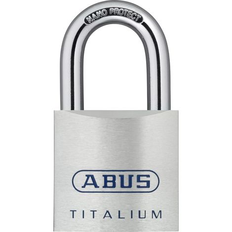 Titalium - Vorhangschloss 80TI/50 B/SB