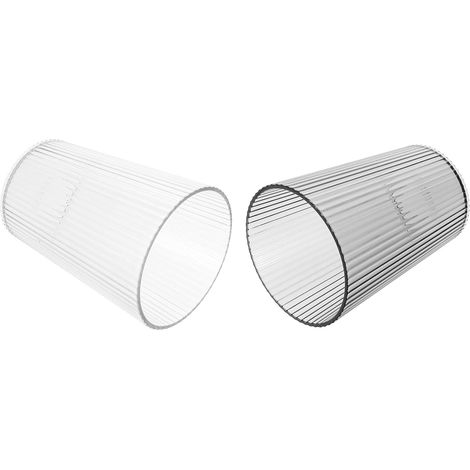 INOOMP Lot de 2 porte-brosses à dents en plastique incassable pour salle bain , design minimaliste , (1/5)