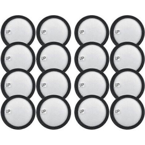 Repuestos para filtros HEPA (16 unidades) para aspiradoras antiácaros JIMMY modelos B505, B506, B603, B603 Pro, BX5, WB55, WB73, B6 Pro, BX6 y BX7 Pro. (1/5)