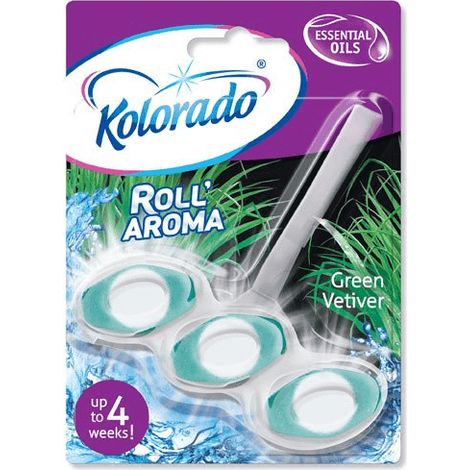 Pain de toilette Kolorado Roll Aroma Vert Vétiver 51 g (1/2)