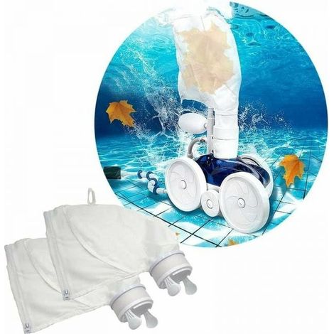 Paquete de 2 bolsas de limpieza para piscinas con filtro de repuesto para Polaris 280/480, T-Audace (1/5)
