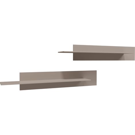 CR3-POINT Kaschmir-Hängeregal, 2er-Set Wandregale, 100 cm