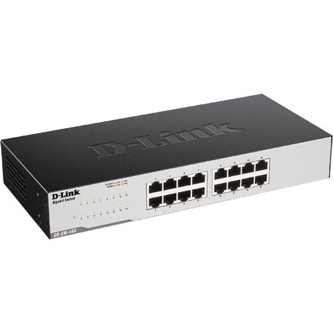 D-Link GO-SW-16G - Switch, 16-Port, Gigabit Ethernet (GO-SW-16G/E) (1/5)