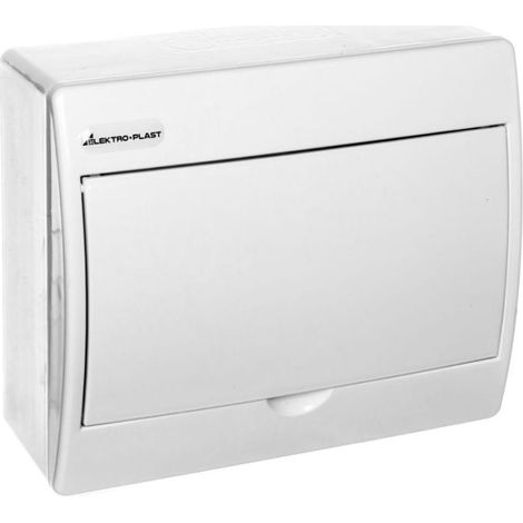 Quadro di distribuzione modulare 1x8 per montaggio superficiale IP40 RN-8/B Fala (N+PE) 7.12