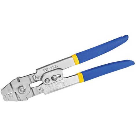 Sertisseur de câble métallique pour sertir les lignes de pêche jusqu'à des outils de sertissage de 2,2 mm, outil de sertissage de câble métallique en acier inoxydable Heavy Duty (1/4)
