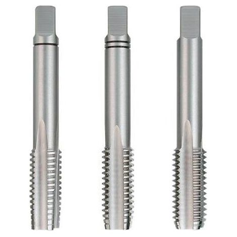 Tarauds main pas métrique 352 HSS M 7 x 1,0 mm - 230070 - Jeu de 3 - RUKO GmbH