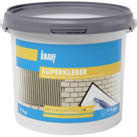 Knauf Fliesenkleber Superkleber 7 kg Fliesenkleber & Baukleber