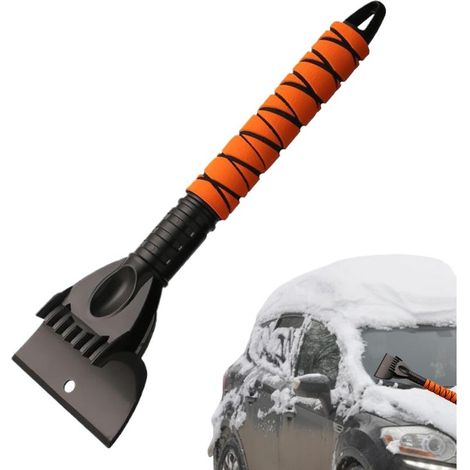 Grattoir À Glace Pare Brise Voiture, Multifonctionnel Raclette Voiture Givre, Rapide, Sûr Et Efficace Grattoir Voiture Gratte Givre (1/5)