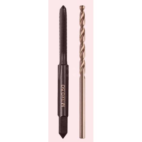 MILWAUKEE GWINTOWNIK M3-0.5mm+WIERTŁO 2.5mm